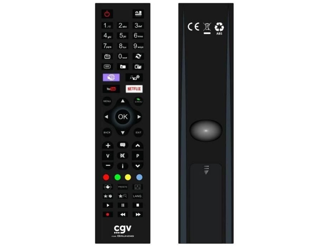 Mando a distancia de repuesto CGV Fidelio Grundig para televisores Grundig, sin programar, listo para usar