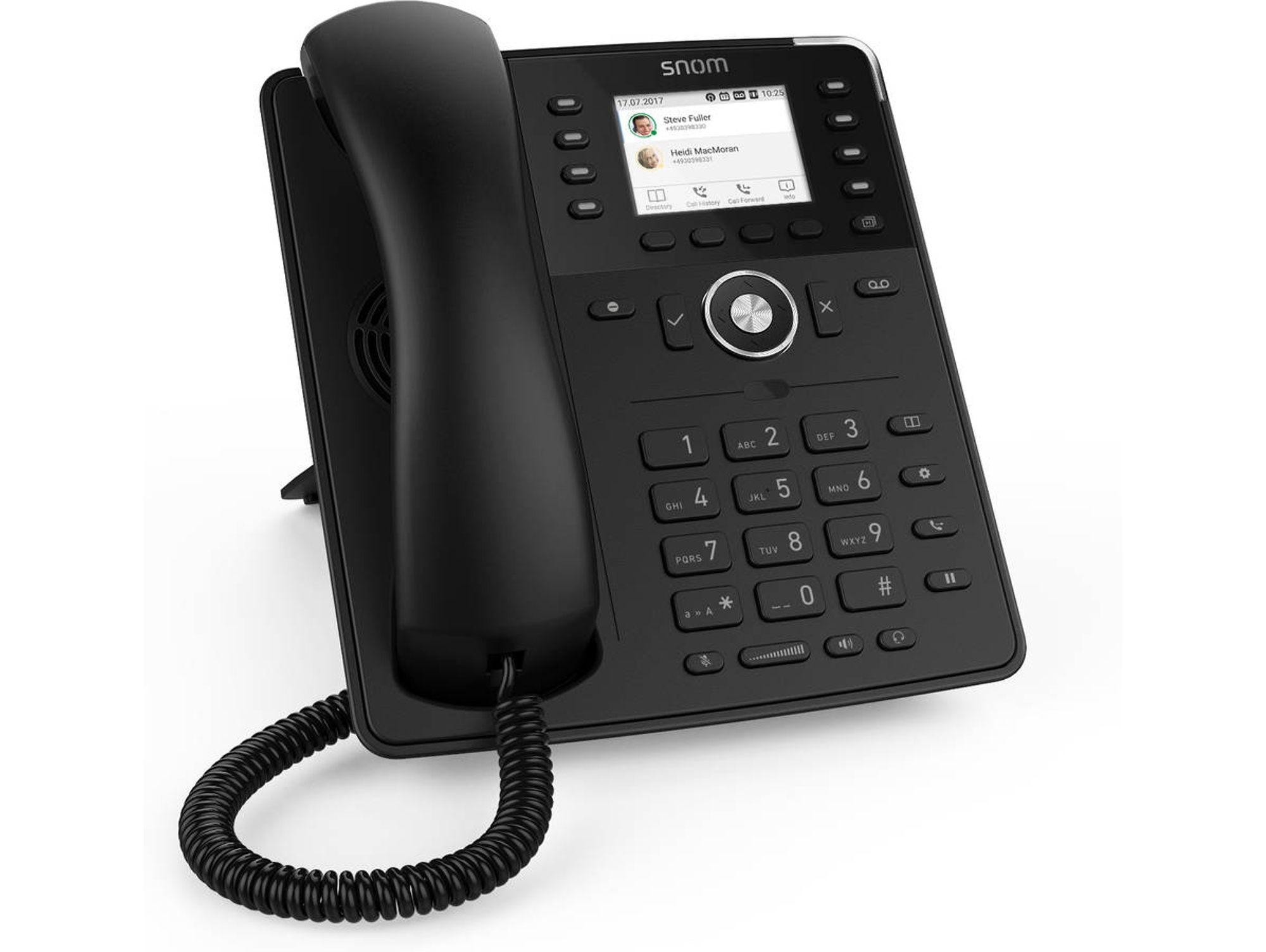 Teléfono fijo Con Cable SNOM D735 negro
