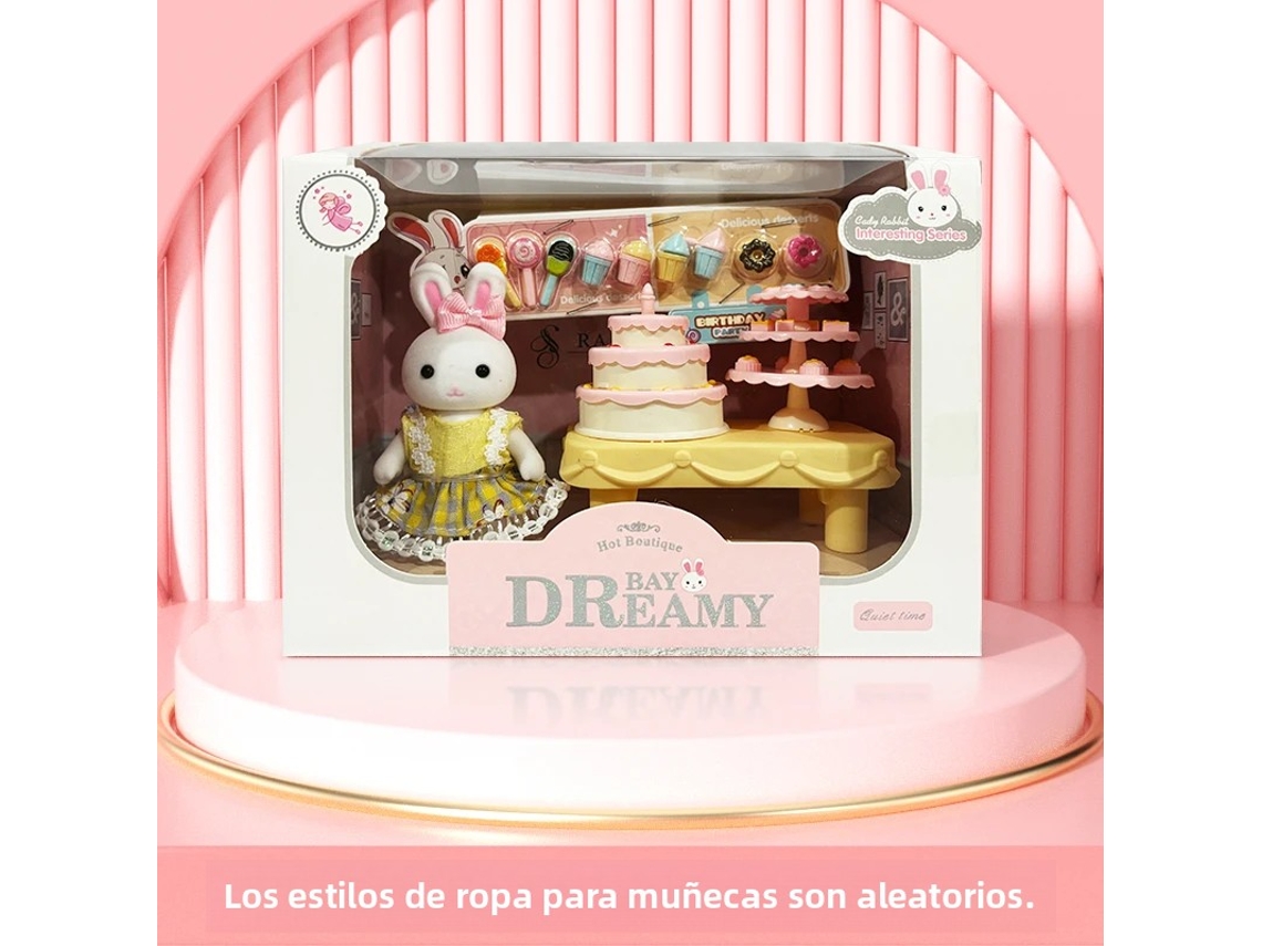 Juguete educativo para niños con temática de conejo, ideal para juegos de simulación e interacción en interiores.
