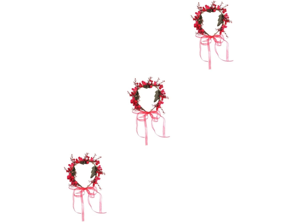 Coroa Artificial De 3 Peças Para Casamento, Acessório De Cabeça Elegante Para Noiva Em Fotos.