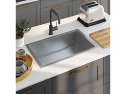 Lavavajillas de cocina de acero inoxidable hecho a mano DKD HOME DECOR
