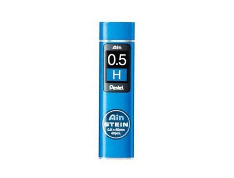Minas Pentel Ain Stein 0.5 H Estojo Com 40 Minas