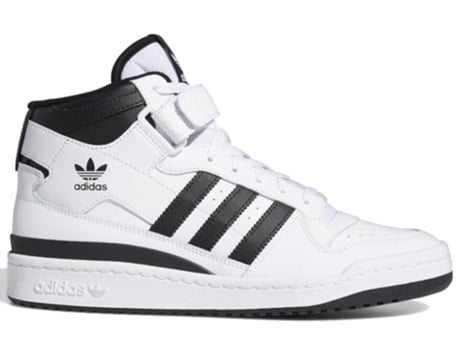Zapatillas de Hombre ADIDAS ORIGINALS De Media Caña Forum Blanco (Talla: 42)