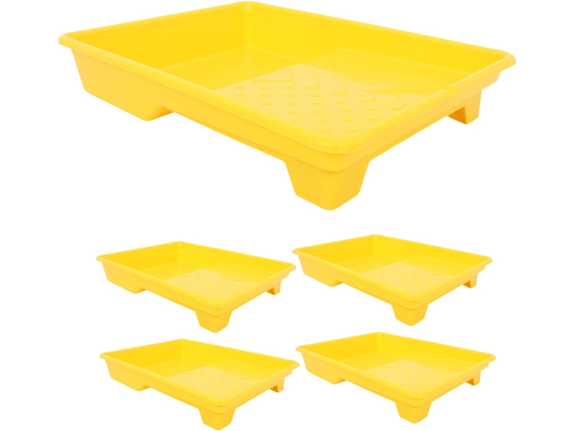 Juego De 5 Bandejas Organizadoras Para Rodillos De Pintura, Soporte Para Rodillos, Bandeja De Almacenamiento Para