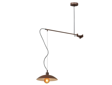 Aplique de pared ELDORADO en metal bronce, estilo suspensión
