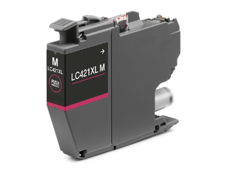 Cartucho de Tinta Compatível Brother Lc421Xl Magenta Lc421Xlm