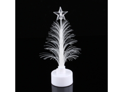 Mini Lámpara De Luz Nocturna Led De Fibra Óptica Colorida Para Árbol De Navidad, Regalo De Navidad