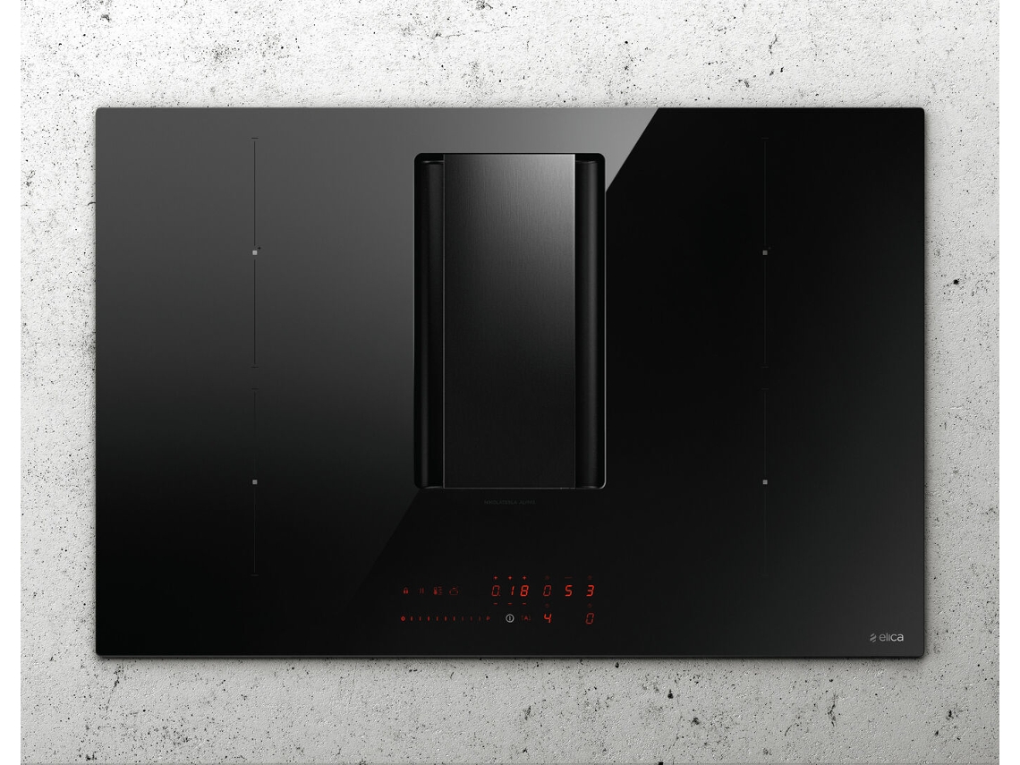 Placa de Induccíon ELICA NikolasTesla Alfa BL/A/78 (Eléctrica - 78 cm - Negro)