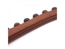 8 Varitas De Madera Gusha Para Masaje De Cuello, Espalda, Estómago Y Para Moldear El Cuerpo.