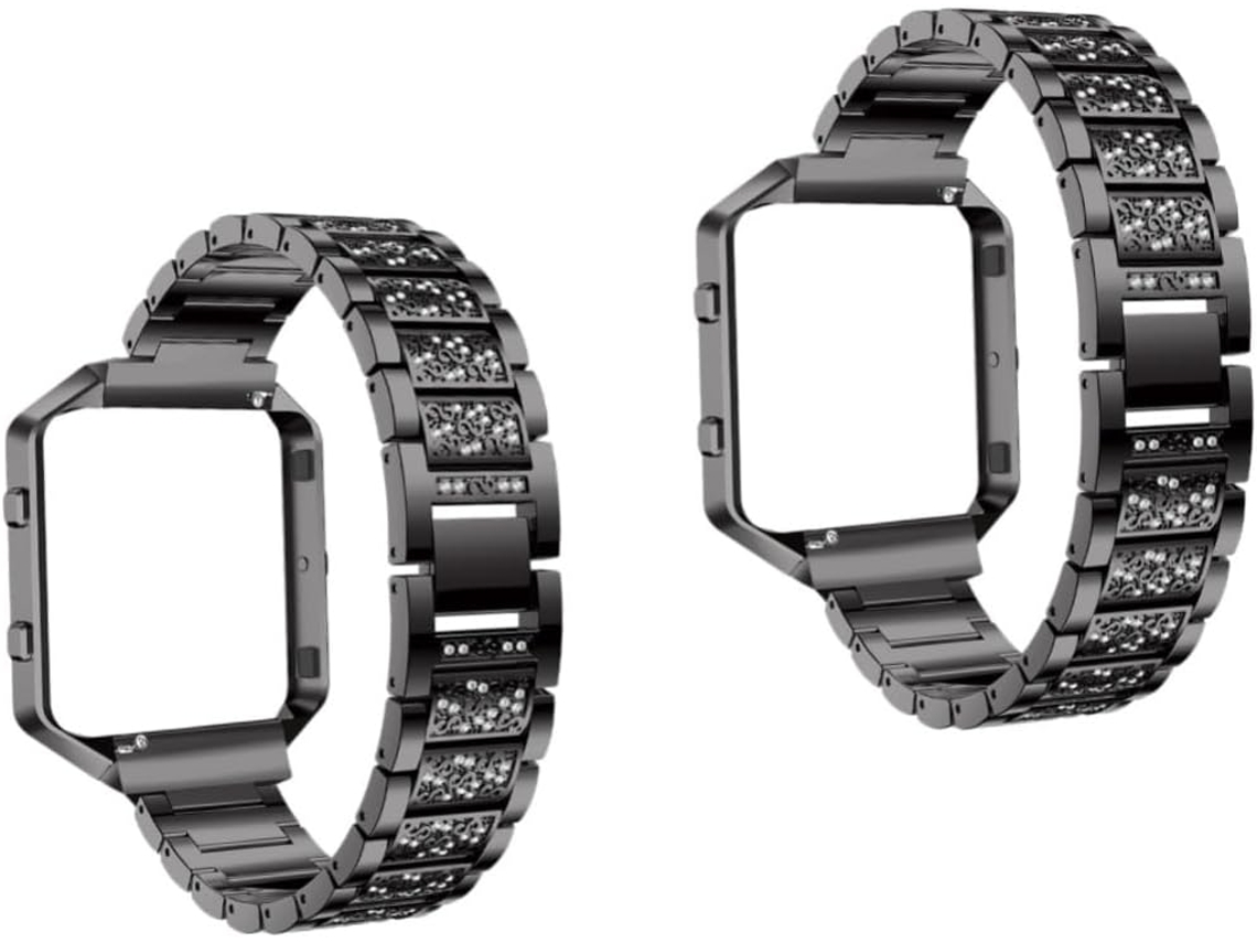 Conjunto De 2 Pulseiras De Relógio De Substituição Elegantes E Exclusivas, Compatíveis Com A Armação Do Relógio.