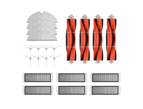 Para xiaomi 1 1s mop pano lavável filtro hepa escova principal escova lateral