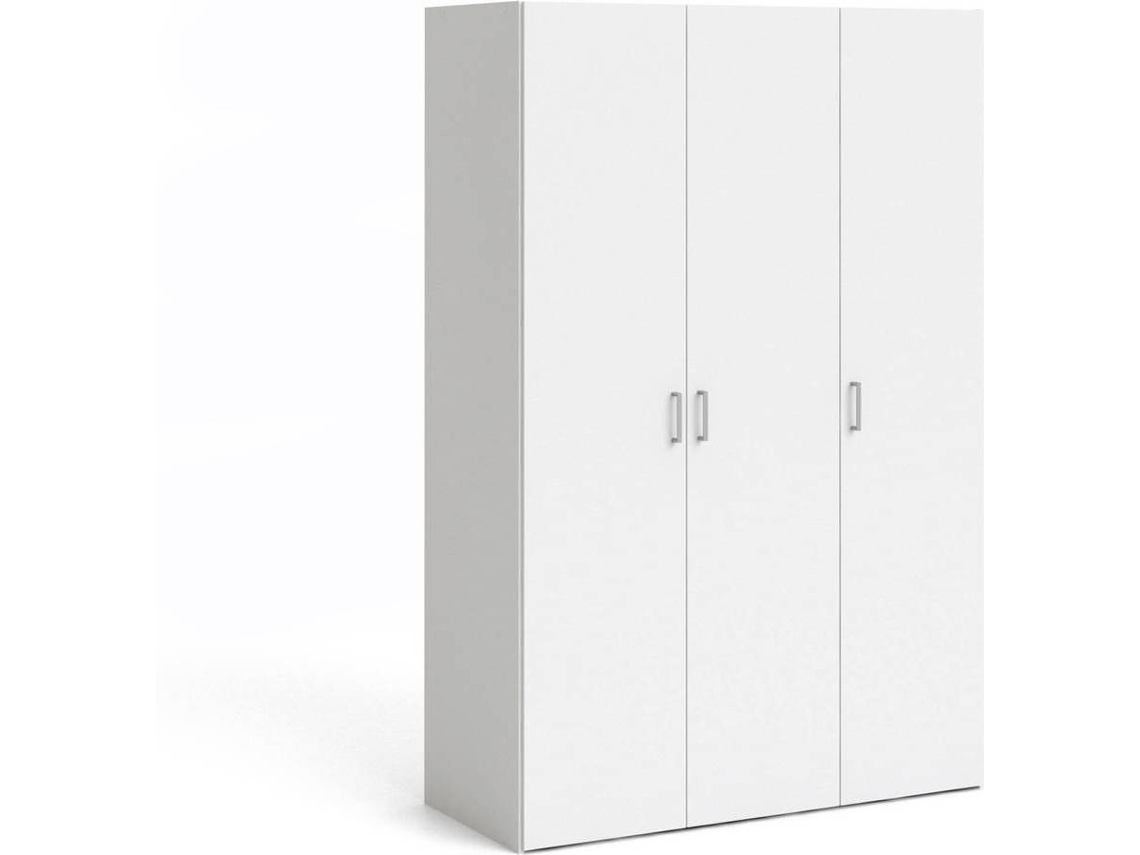 Armario DMORA Blanco (Aglomerado de Melamina - 115x175x49 cm)