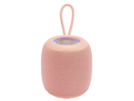 Altavoz Portátil DENVER ELECTRONICS BTV130 ROSA 5W (Rosa - Bluetooth - Wi-Fi)