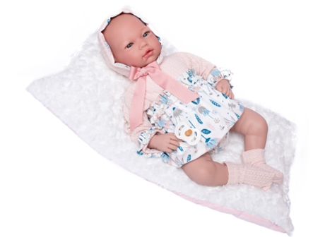 Bebé de Jugar GUCA Reborn Lola Vestido De Flores (Edad Mínima: 36 Meses)