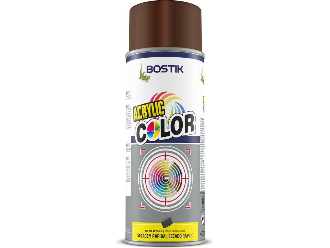 Color 8011 Marrón BOSTIK Acrylic Ral Brillante 400 ml