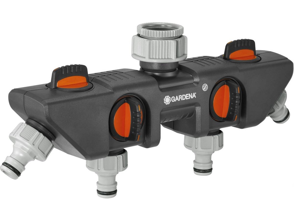 Distribuidor de Riego GARDENA 4 Vías