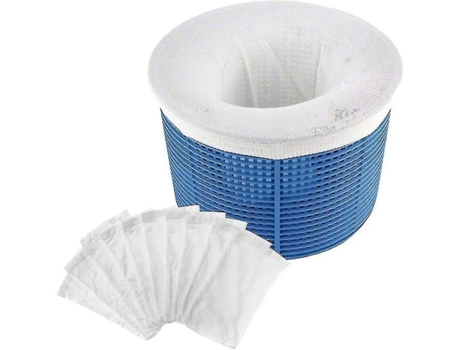 Accesorio Aspiradoras Compatibilidad Universal 10Pcs Skimmer Calcetines Filtro Piscina Bolsa