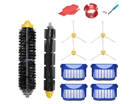 Para kit de accesorios de repuesto para robótica Irobot Roomba 675, 4 filtros