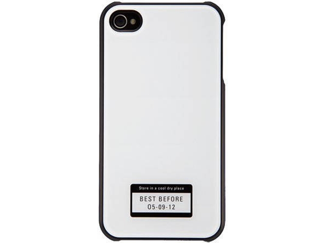 Funda iPhone 4, 4s QDOS Best Before Blanco