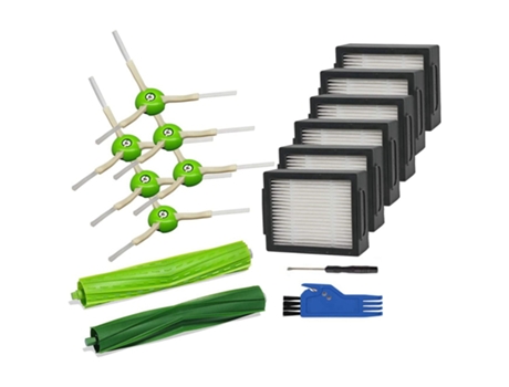 Accesorios de piezas de repuesto para Irobot Roomba I7 I7/I7 Plus E5 E6 E7 accesorios de aspiradora robótica Kit 6 filtros