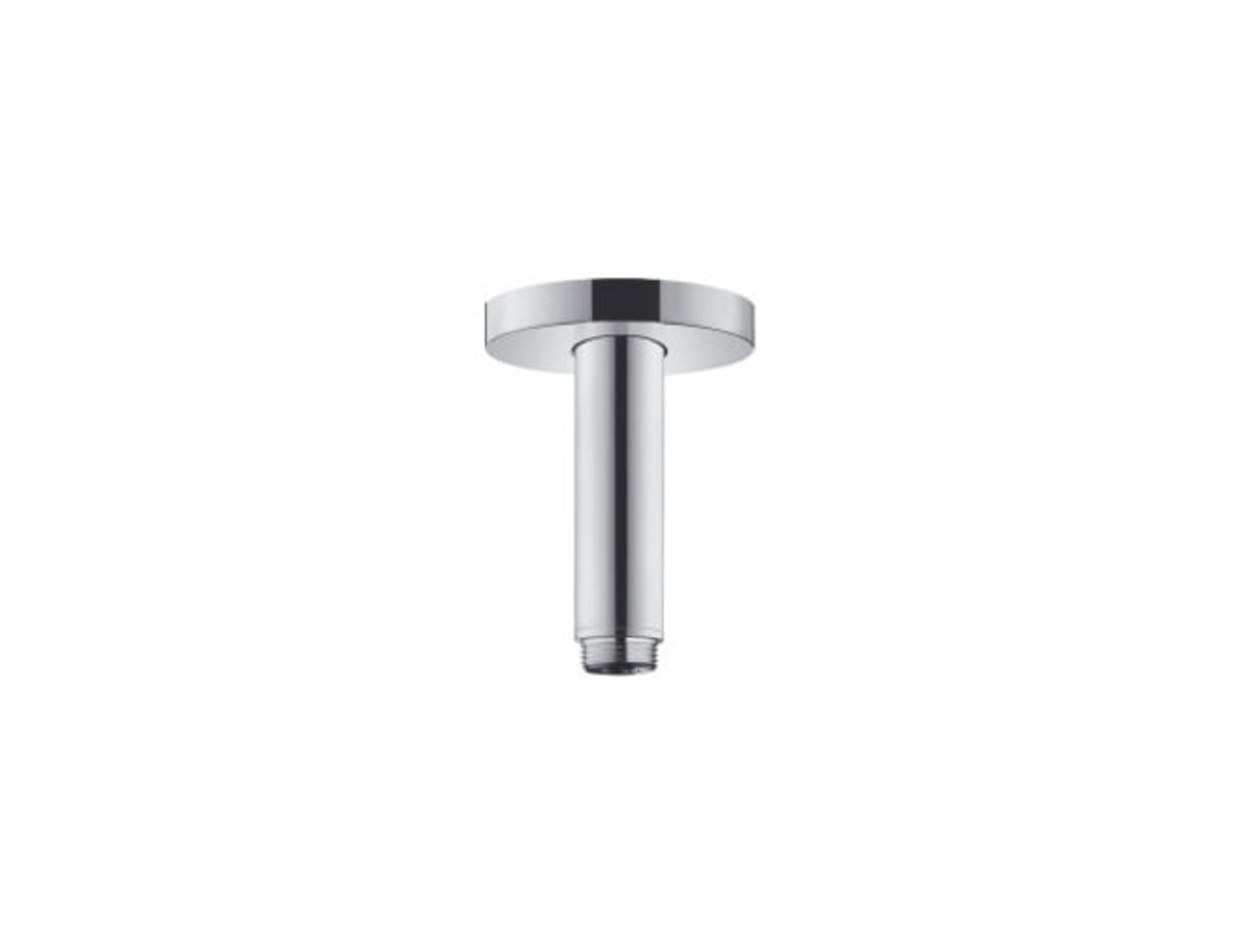 HANSGROHE conexión de techo S 100 mm, Color: cromado