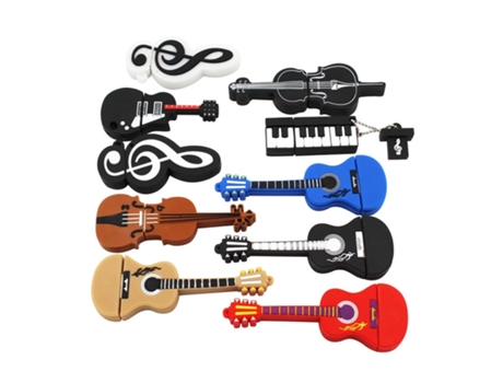 Pen USB SLOWMOOSE Instrumento Musical (Negro - 64GB)