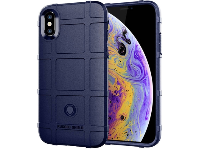 Funda iPhone XS WISETONY Mofankeji-54 Azul