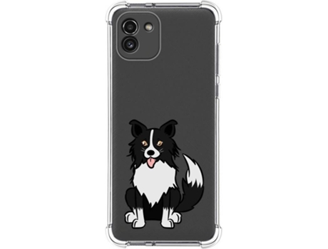Carcasa para Samsung Galaxy A03 TUMUNDOSMARTPHONE Dibujos Antigolpes Perros 01 Multicolor