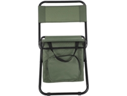Silla Plegable De Senderismo Con Respaldo Y Embalaje