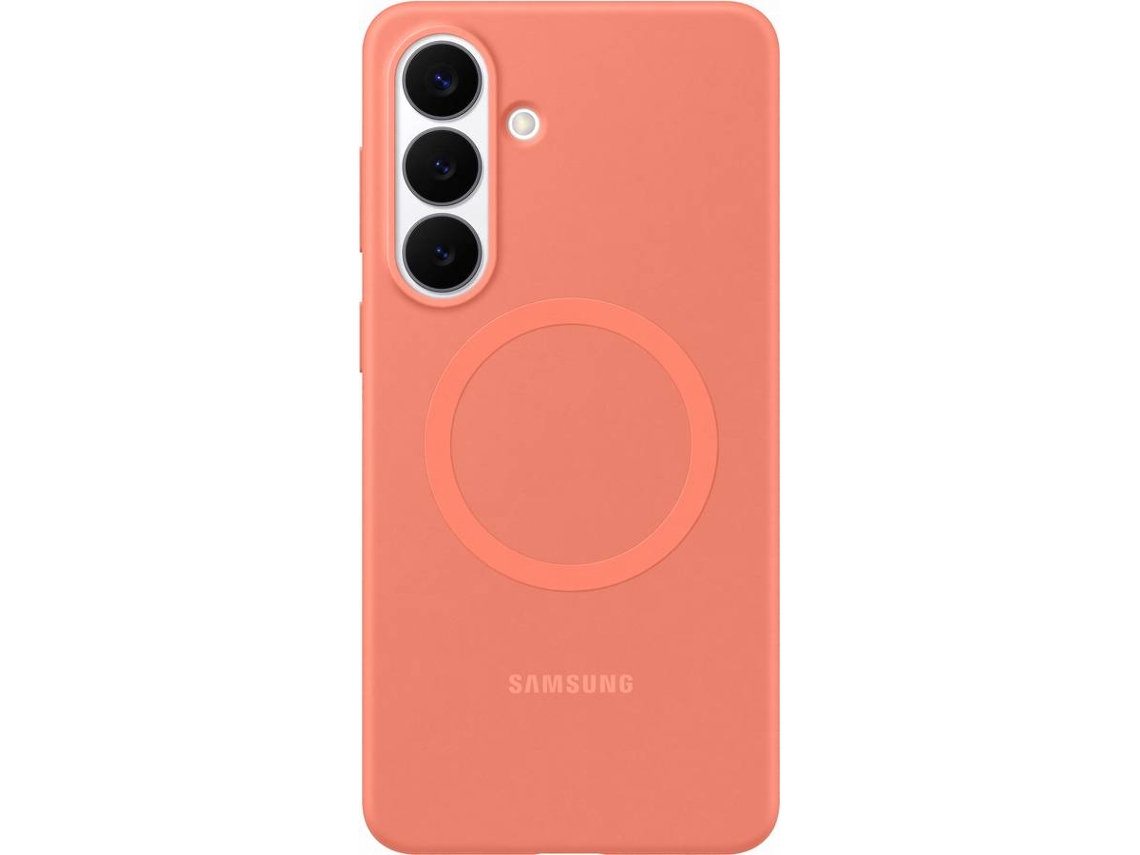 Funda SAMSUNG Silicona Magnética Galaxy S26+ (Rojo)