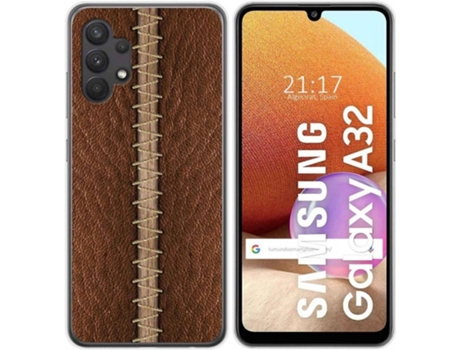 Carcasa Samsung Galaxy A32 4G TUMUNDOSMARTPHONE Cuero 01 Multicolor