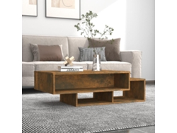 Mesa de Centro Apoyo 105X55X32 cm Derivados de Madera Roble Ahumado