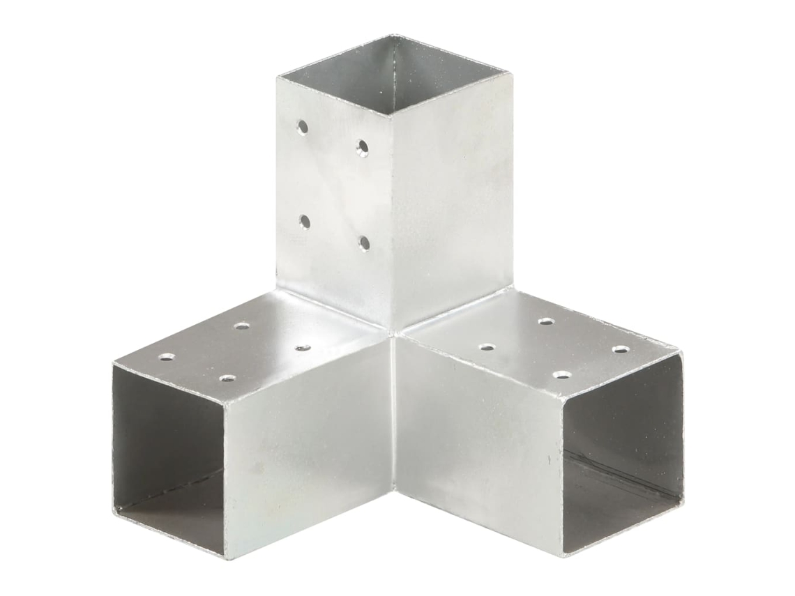 Base de poste en forma de Y de 71 x 71 mm de metal galvanizado Lovely Home