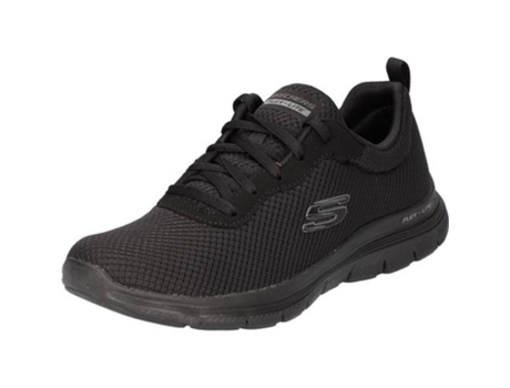 Zapatillas SKECHERS Tejido Mujer (41 EU - Negro)