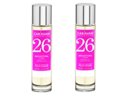 Set de 2 CARAVAN perfume de mujer nº26 150 ml