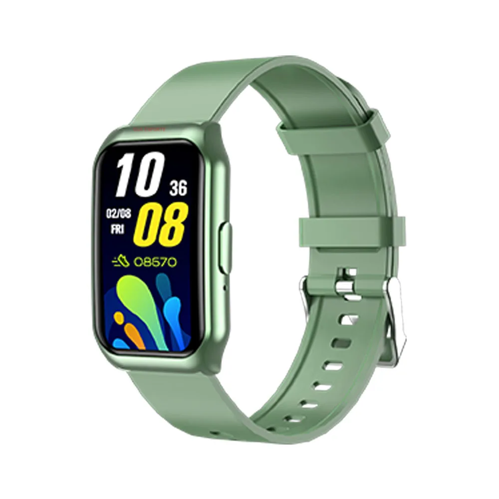 Pulsera Inteligente (verde), Multifuncional, Con Llamadas Bluetooth Y Resistente Al Agua.