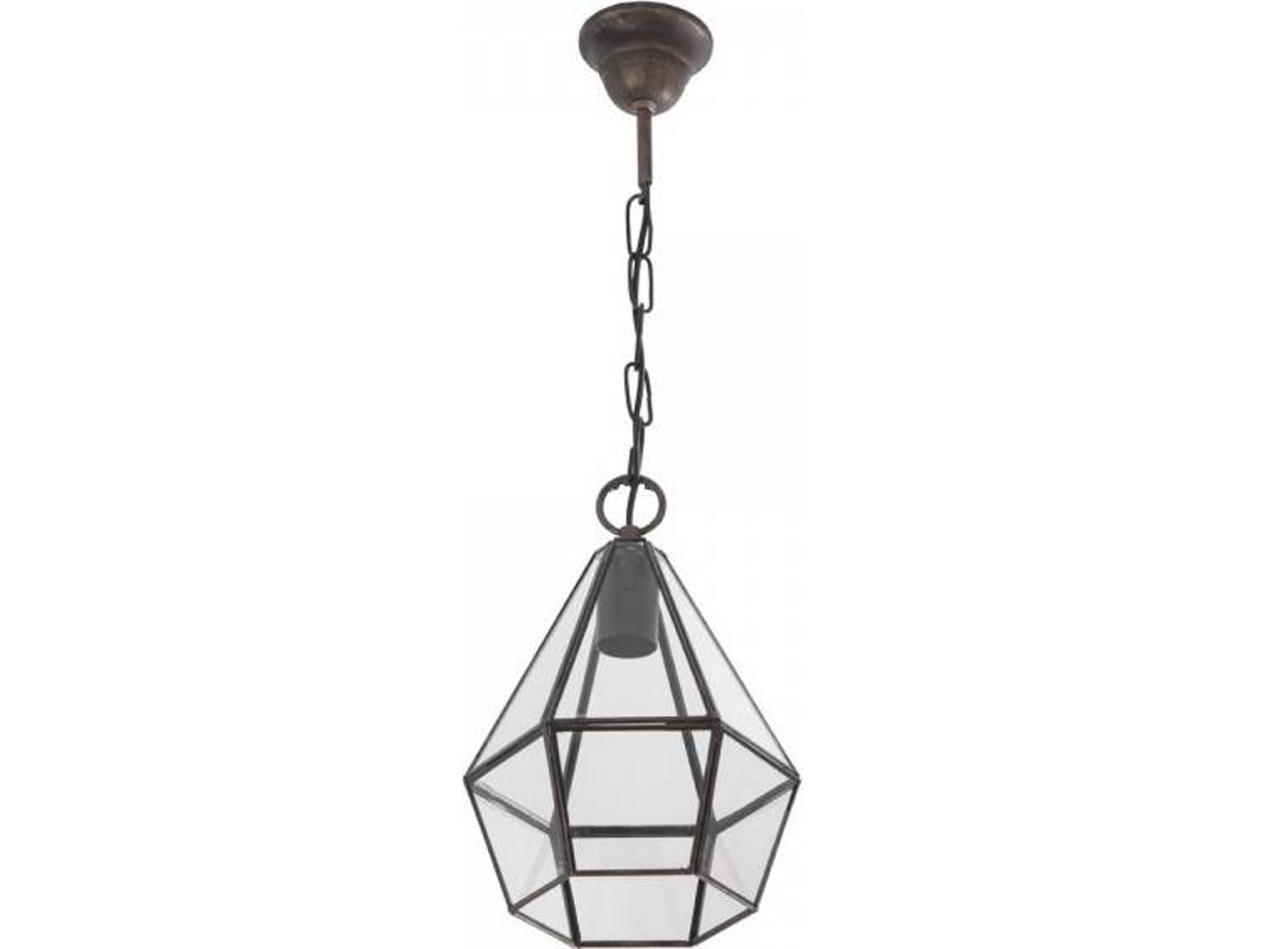 Lámpara de Techo FABRILAMP Ecija (Marrón - E27 - Máx. 60W - Metal)