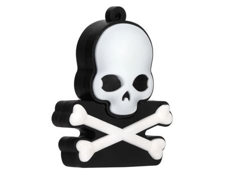 HURRISE Memory Stick U Disk Personalidad de Calavera Novel Regalos Compactos Mini U Disk Flash Disk Regalos de Halloween 32 Gb