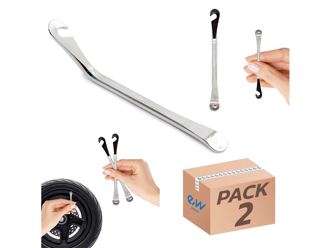 Palanca para montaje de neumáticos 12cm 2uts Ewheel