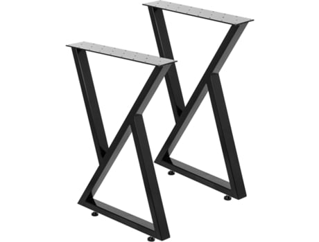 piezas de patas de mesa de comedor de metal de 28 x 24 pulgadas VEVOR