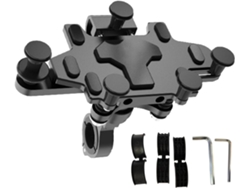 Soporte Universal De Aleación De Aluminio Para Teléfono Móvil Para Bicicletas De Montaña Con Clip Para Manillar.