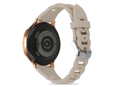 Correa de Silicona diseño de círculo para Samsung Galaxy Watch 5 40mm/44mm/Watch 5 Pro 45mm - albaricoque
