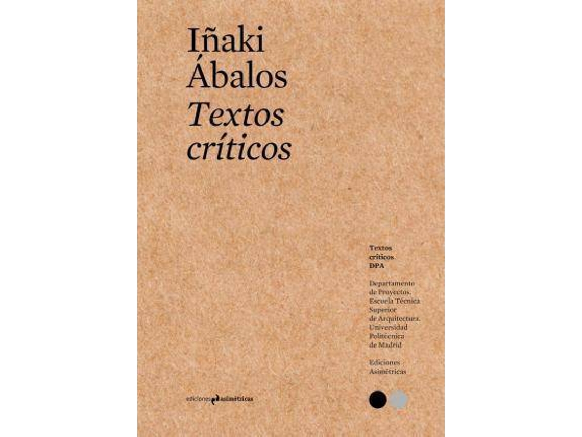 Libro Textos Críticos 5 de Iñaki Ábalos (Español)