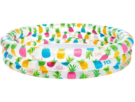 Piscinas Infantil Hinchables INTEX Multicolor (204L - 132x28cm)