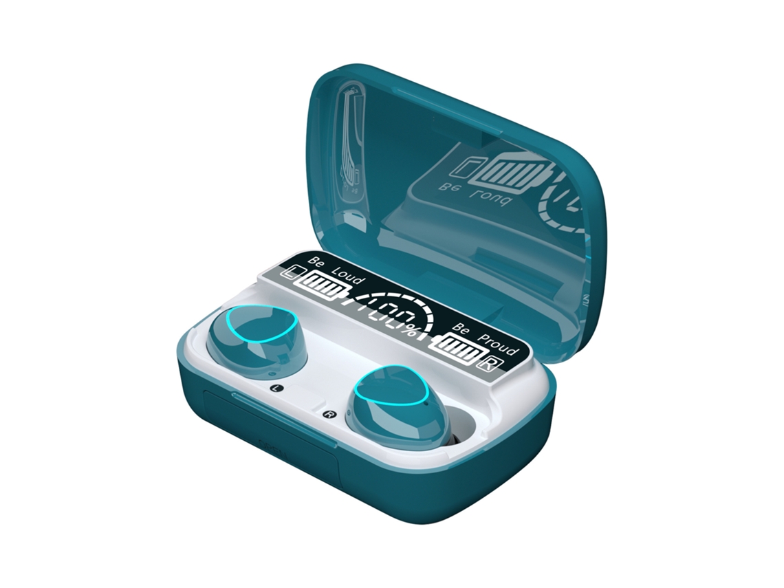 Auriculares Bluetooth True Wireless SEMD bt5.1 verde