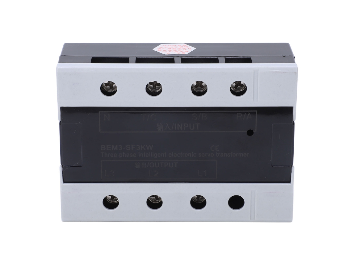 Transformador Servo 3 Fases 3kw Entrada 360-420v Salida 200v Control Automático