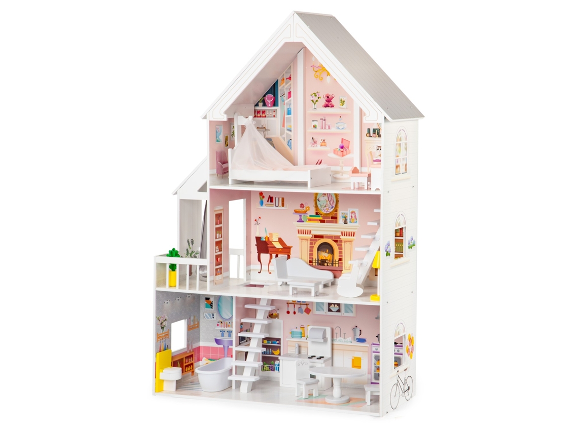 Casa de muñecas de madera XXL Powder Residence ECOTOYS