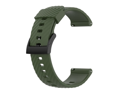 Correa de Silicona para Suunto Spartan Sport/Spartan Sport Wrist HR/9/9 Baro/7/D5 - amy verde