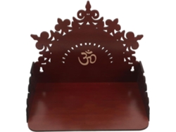 Altar Budista Moderno Madera Hogar Oficina Soporte Elegante Funcional Ceremonias Diseño Compacto Acabado
