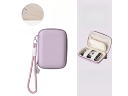Bolsa para Câmara, Caixa de Armazenamento À Prova D'água e Resistente a Quedas CUICH (roxa)